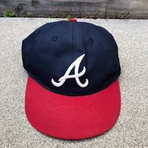 OC SPORTS Atlanta Braves Baseball Hat Youth Kids MLB Adjustable Cap​